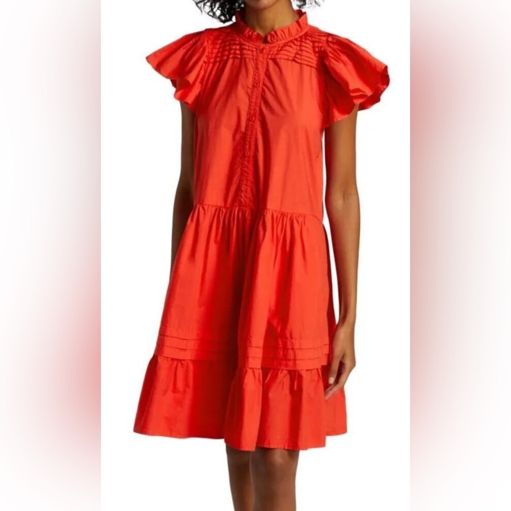 Sea New York | Cotton Tunic Mini Dress | Small